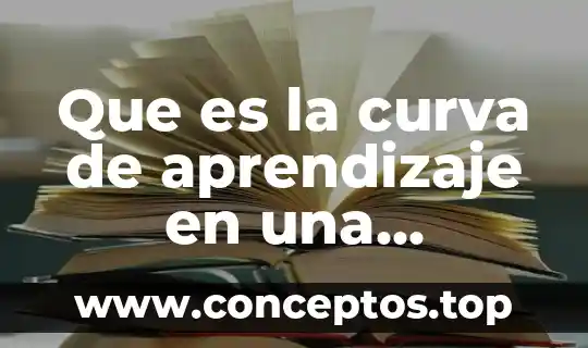 Que es la curva de aprendizaje en una empresa