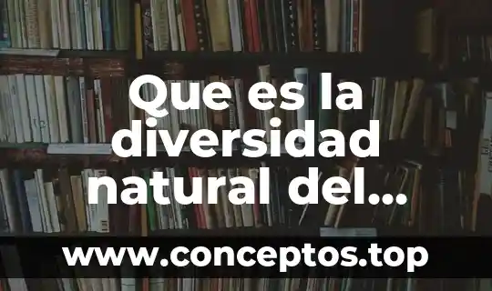 Que es la diversidad natural del ecuador