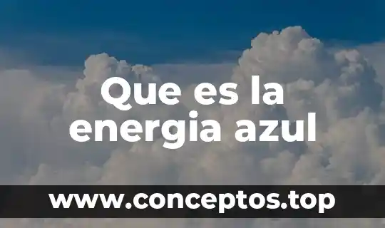 Ballena azul que es animal 6 Que es la energia azul