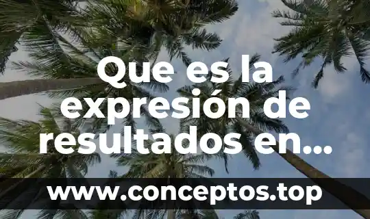 Que es el nivel de investigacion basico 5 Que es la expresión de resultados en una investigación