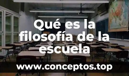 Que es un ambiente agradable en la escuela 7 Qué es la filosofía de la escuela