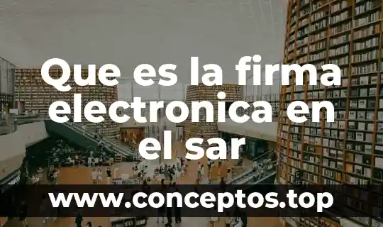 Qué es la firma digital del sat 3 Que es la firma electronica en el sar