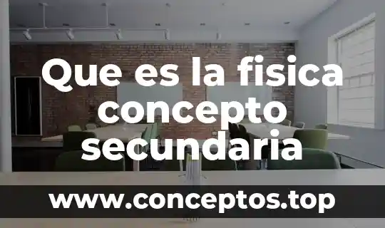Que es la psicología política segun sabucedo 5 Que es la fisica concepto secundaria