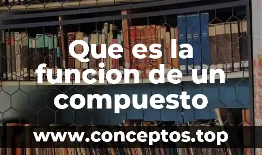 Que es funcion informativa del lenguaje 5 Que es la funcion de un compuesto