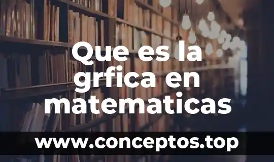 Que es la grfica en matematicas