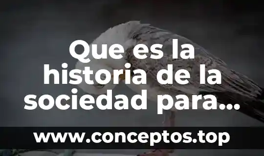 Que es historia del pensamiento 4 Que es la historia de la sociedad para marx