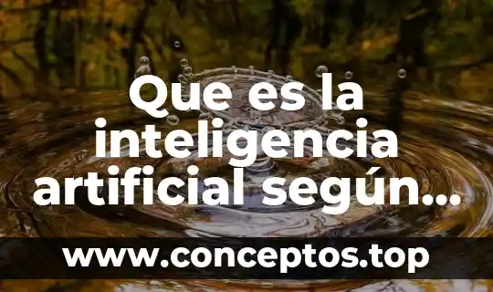 Que es la inteligencia artificial según russel norvil