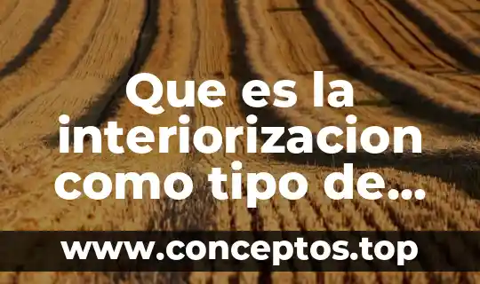 Que es tipo de compuesto 6 Que es la interiorizacion como tipo de conformismo