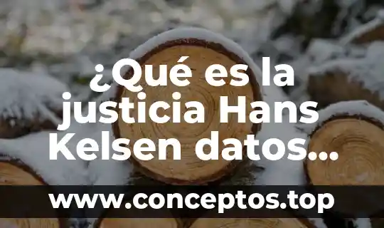 Ensayo sobre que es la justicia de hans kelsen 3 ¿Qué es la justicia Hans Kelsen datos del autor