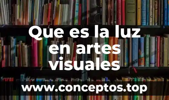 En artes visuales que es un formato 3 Que es la luz en artes visuales