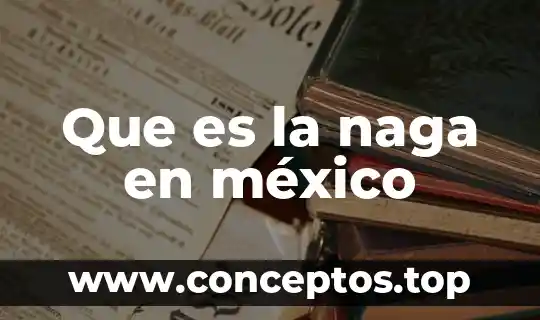 Que es la naga en méxico