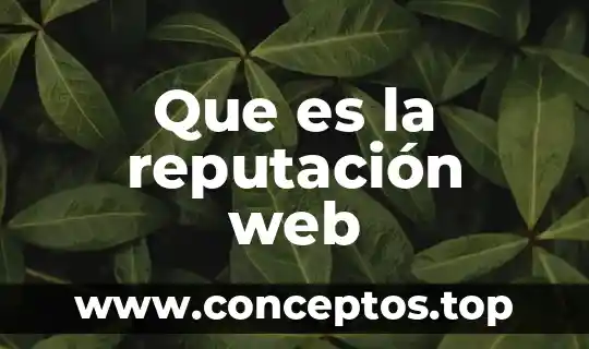 Que es un header web 7 Que es la reputación web