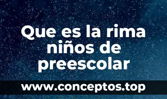 Qué es la inteligencia emocional y sus tipos preescolar 8 Que es la rima niños de preescolar