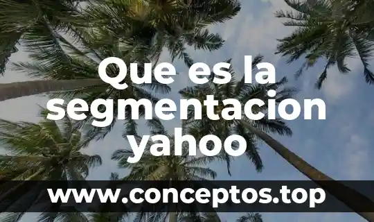Que es identidad colectiva y sus caracteristicas 6 Que es la segmentacion yahoo