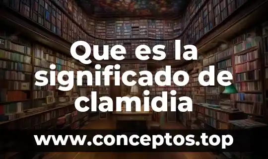 Que es significado candidez 6 Que es la significado de clamidia