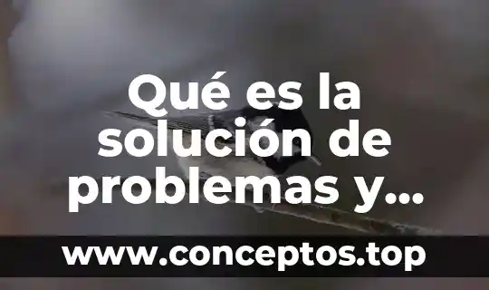 Qué es la solución de problemas y conflictos