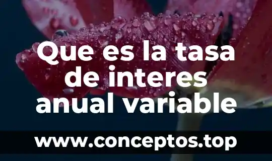 Qué es una tasa nominal del interés compuesto ejemplos 5 Que es la tasa de interes anual variable