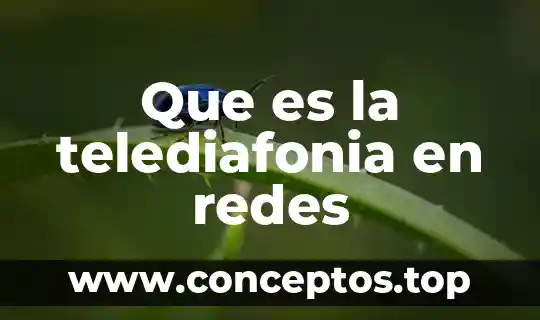 Que es la telediafonia en redes