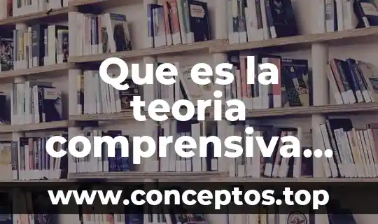 Que es la teoria comprensiva cuando surgue