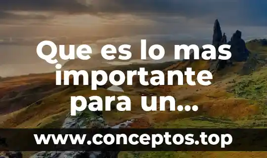 Que es lo mas importante para un adolescente
