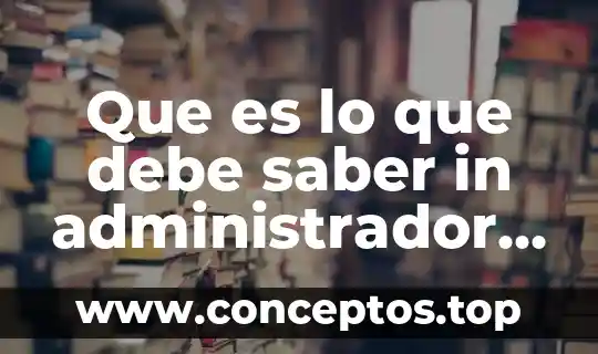 Por que es importante saber del metabolismo humano yahoo 3 Que es lo que debe saber in administrador 2019