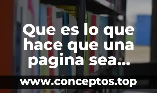 Página informativa de Facebook que es 3 Que es lo que hace que una pagina sea dinamica
