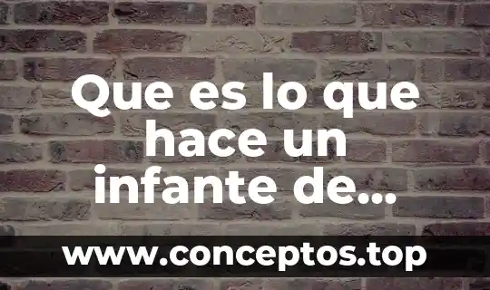 Que es lo que hace un infante de marina