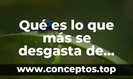 Que es la mas molar de un compuesto 4 Qué es lo que más se desgasta de una impresora