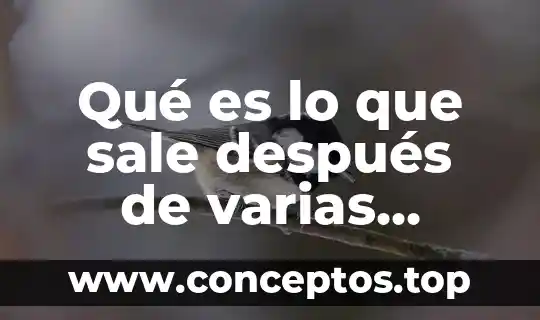 Qué es lo que sale después de varias eyaculaciones