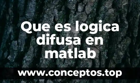 Que es logica difusa en matlab
