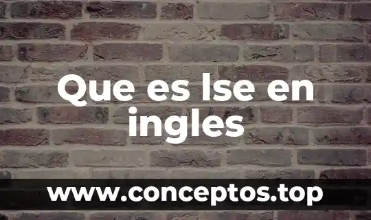 Que es pie de atleta en ingles 4 Que es lse en ingles