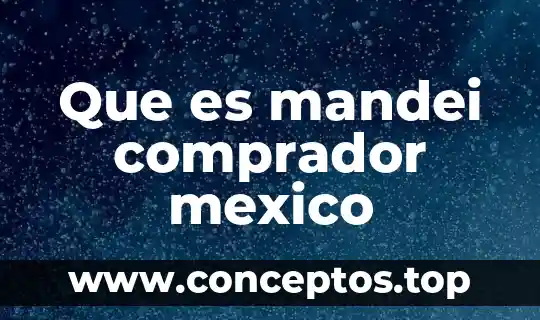 Que es el abandono infantil en mexico 8 Que es mandei comprador mexico