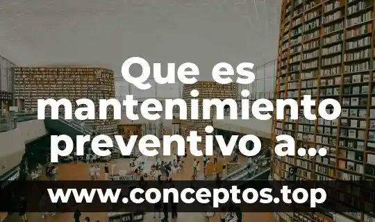 Que es mantenimiento preventivo a software