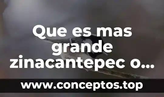 Que es mas grande zinacantepec o san mateo otzacatipan