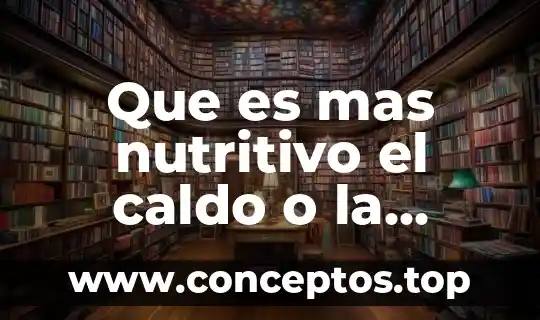 Que es carne molida en ingles 8 Que es mas nutritivo el caldo o la carne