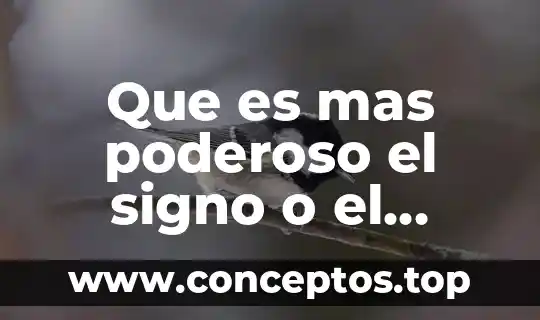 Que es mas poderoso el signo o el ascendente