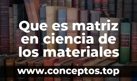 Qué es la bioética y sus características 6 Que es matriz en ciencia de los materiales