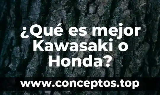 ¿Qué es mejor Kawasaki o Honda?