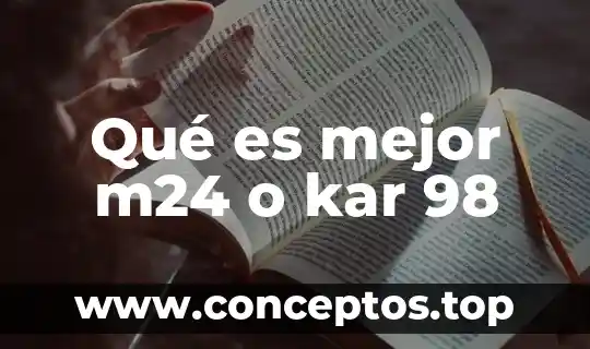 Qué es mejor cisterna rotoplas o convencional 3 Qué es mejor m24 o kar 98
