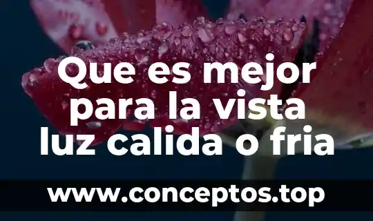 Qué es mejor el flexiver compuesto o el meloxiam 4 Que es mejor para la vista luz calida o fria