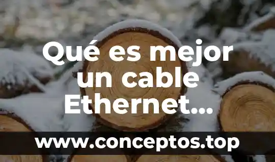 Qué es mejor un cable Ethernet redondo o plano