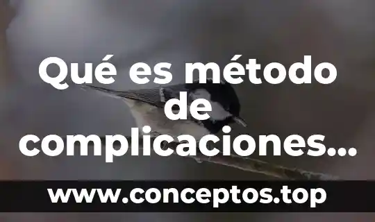 Qué es método de complicaciones de embarazo
