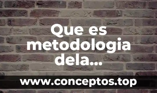 Que es la metodología del trabajo interdisciplinario 4 Que es metodologia dela investigacion en un programa de sedesol