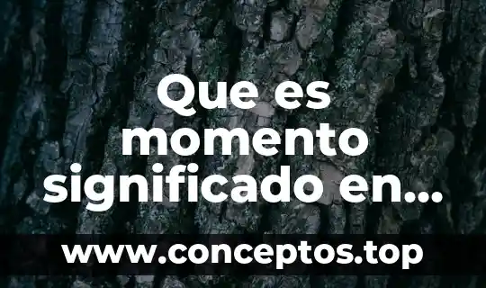 Que es significado candidez 4 Que es momento significado en fisica