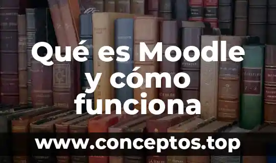 Qué es Moodle y cómo funciona