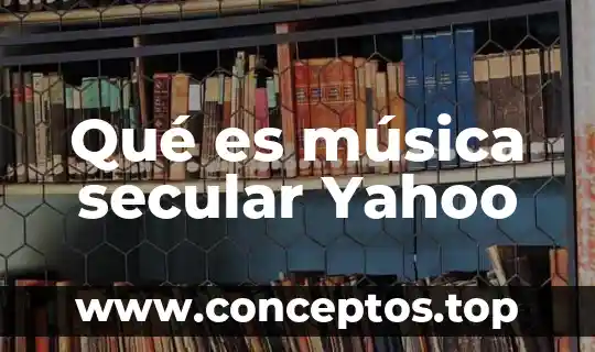 Qué es el swing en música 7 Qué es música secular Yahoo