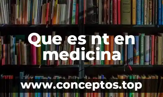 Que es demo software 7 Que es nt en medicina