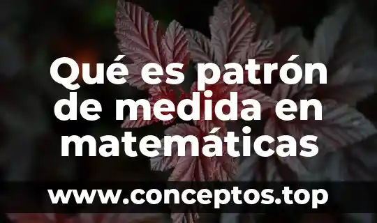 Que es un evento que significa en las matemáticas 8 Qué es patrón de medida en matemáticas