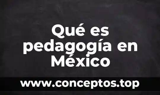Que es la bandera de mexico para niños 3 Qué es pedagogía en México