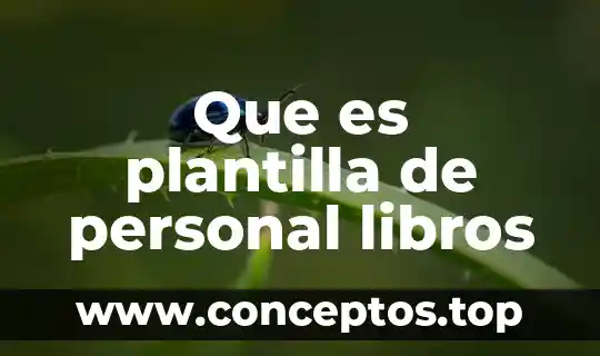 Que es un logotipo libros 5 Que es plantilla de personal libros